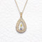 Pakabukas "Atlantis (Aurore Boreale)" su Swarovski™ kristalais